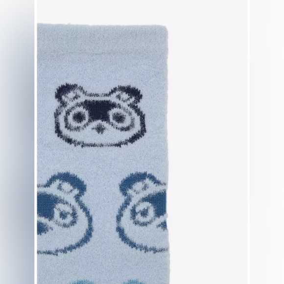 Animal Crossing: New Horizons Crew Socks & Fuzzy Crew Toe Socks Bundle - Picture 13 of 13